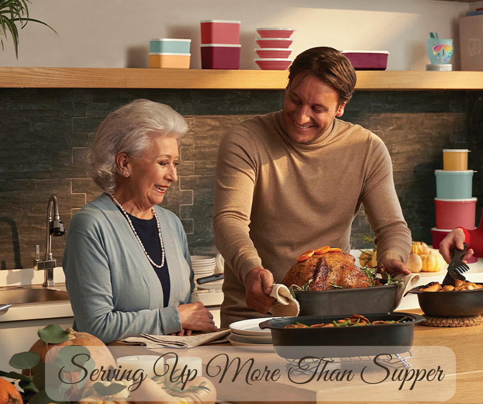 Family sharing Kitchen Wins — preparing supper together with love, labor, and legacy passed down in the kitchen.